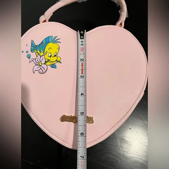 Firm! ***Last One***Cakeworthy x Disney’s Little Mermaid Heart Purse - Picture 7 of 8